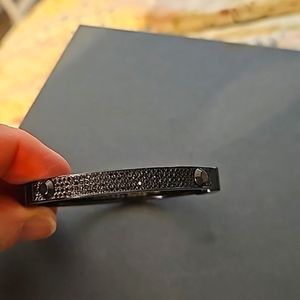 Michael Kors bracelet black rhinestone bangle
